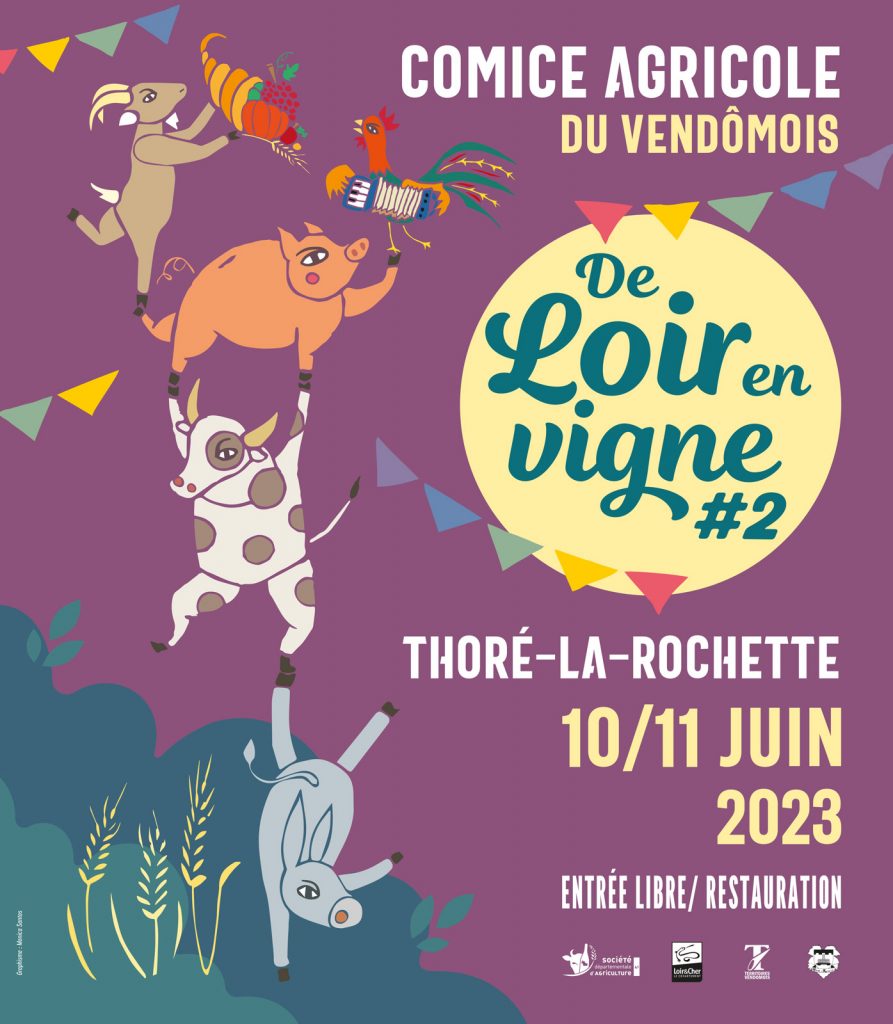 Affiche du comice de Thoré-la-Rochette